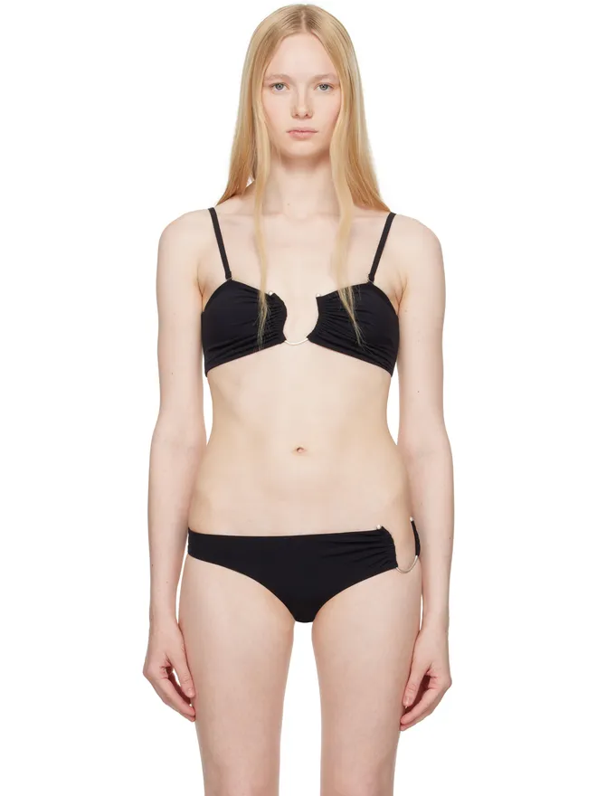 Christopher Esber Christopher Esber Ruched Crescent バンドゥ ビキニトップの商品画像