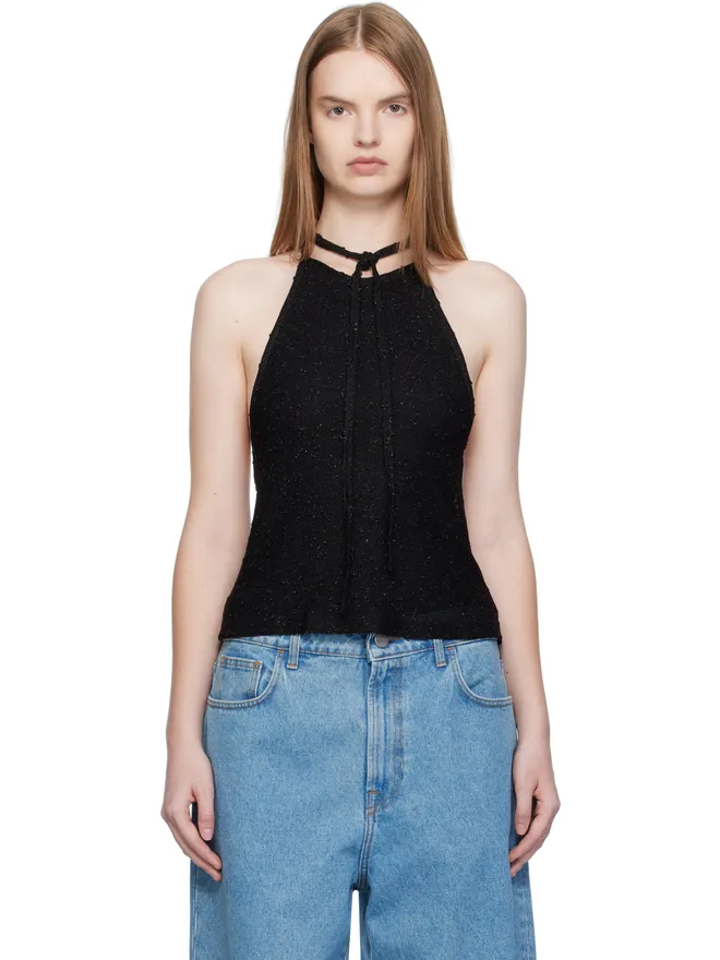 Christopher Esber Christopher Esber Imber メタリック ホルタートップの商品画像