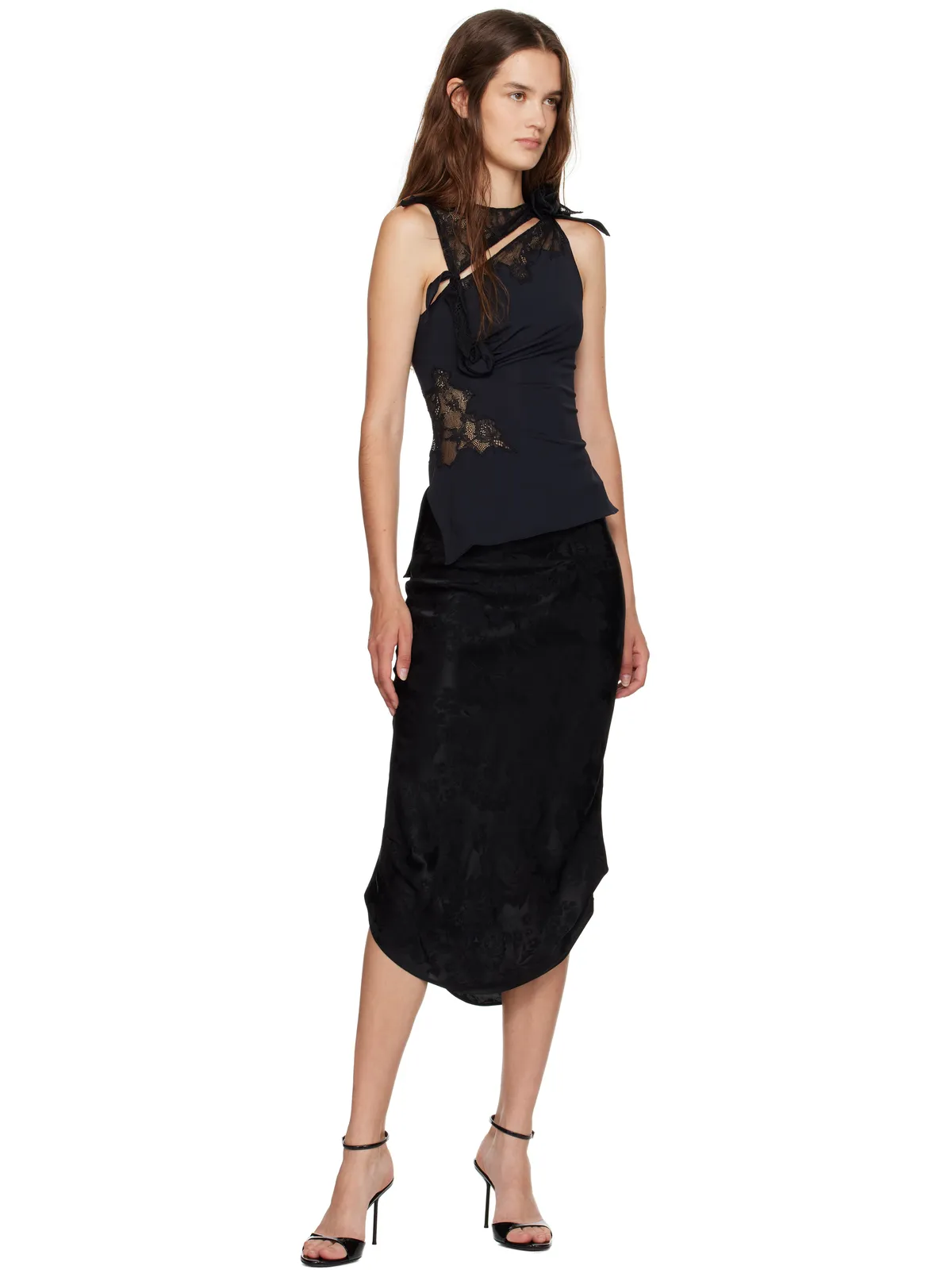 Coperni Lace Flower トップス - 画像4