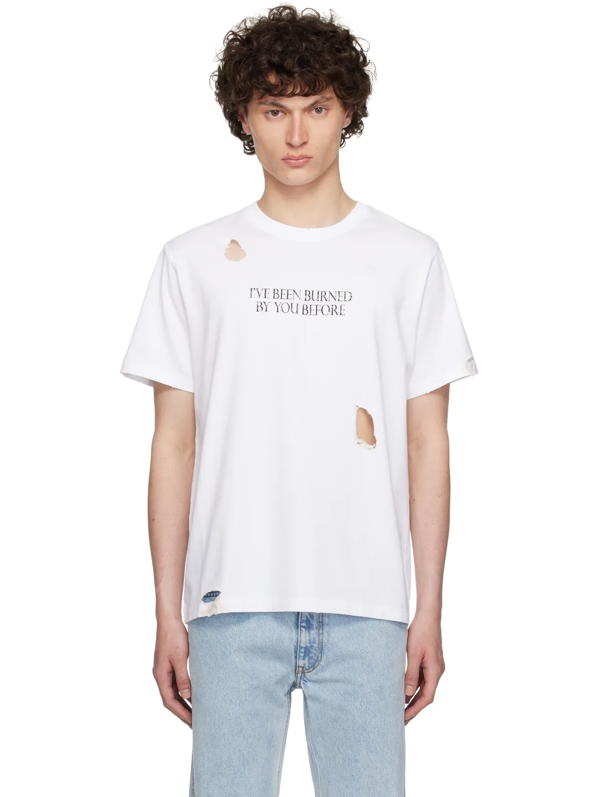 Coperni Disney 'Burned By You Before' ボクシー Tシャツ - 画像1