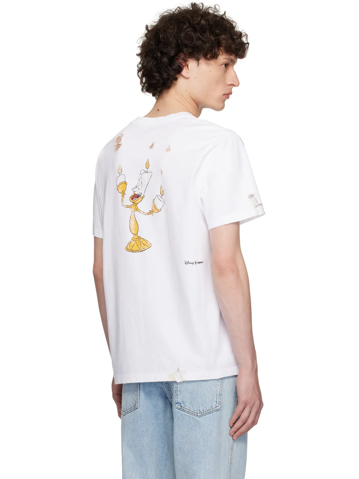 Coperni Disney 'Burned By You Before' ボクシー Tシャツ - 画像3