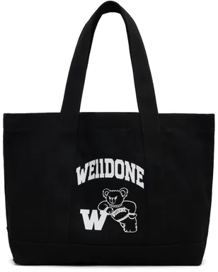 WE11DONE Varsity キャンバス トートバッグ - サムネイル1