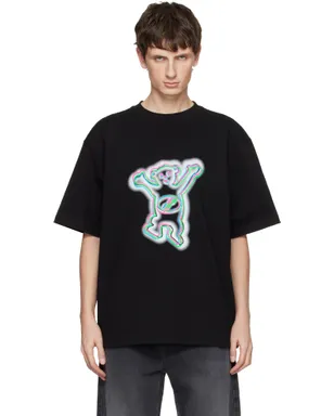 WE11DONE Colorful Teddy Print Tシャツ - サムネイル1