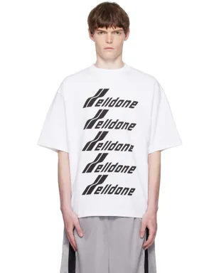 WE11DONE 'WELLDONE' Front Logo Tシャツ - サムネイル1