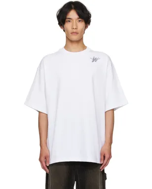 WE11DONE Cotton 'WD' ロゴ Tシャツ - サムネイル1