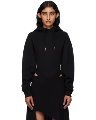 Mugler フリース フード付き ボディスーツ - サムネイル1