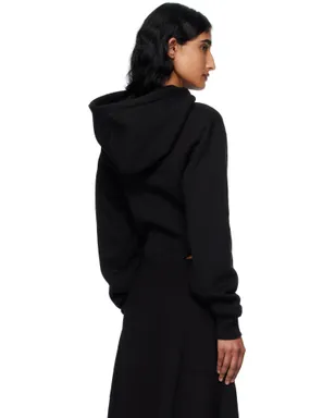 Mugler フリース フード付き ボディスーツ - サムネイル3