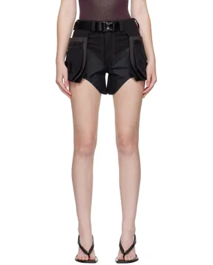 Mugler Technical カーゴショートパンツ - サムネイル1