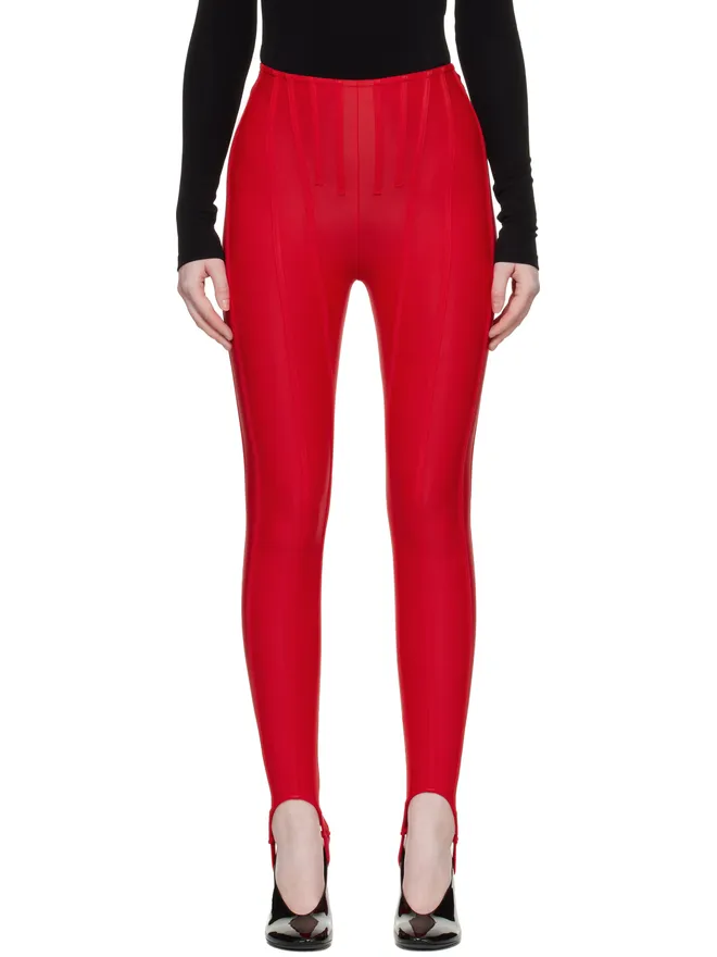 Mugler Mugler SSENSE限定 Corseted レギンスの商品画像