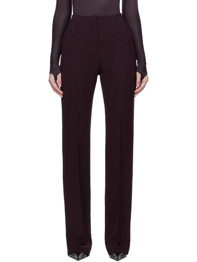 Mugler Mugler Straight Boned トラウザーズの商品画像