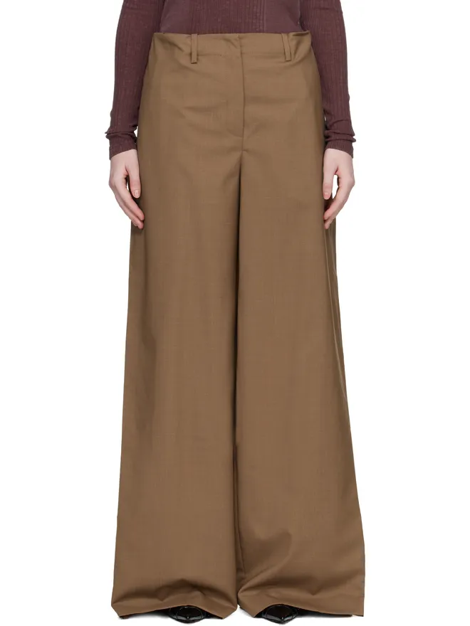 Mugler Mugler Super Fine Mela トラウザーズの商品画像