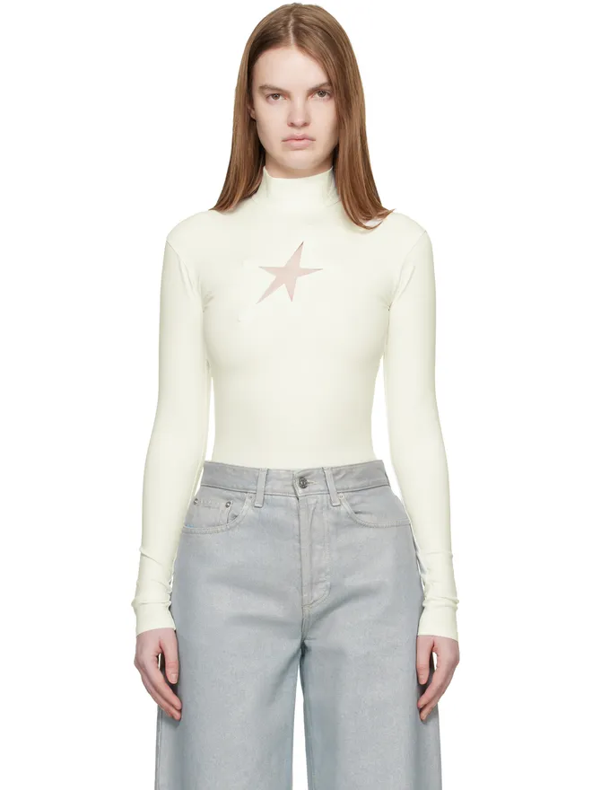 Mugler Mugler Thick Lycra タートルネックの商品画像