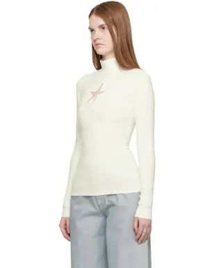 Mugler Thick Lycra タートルネック - サムネイル4