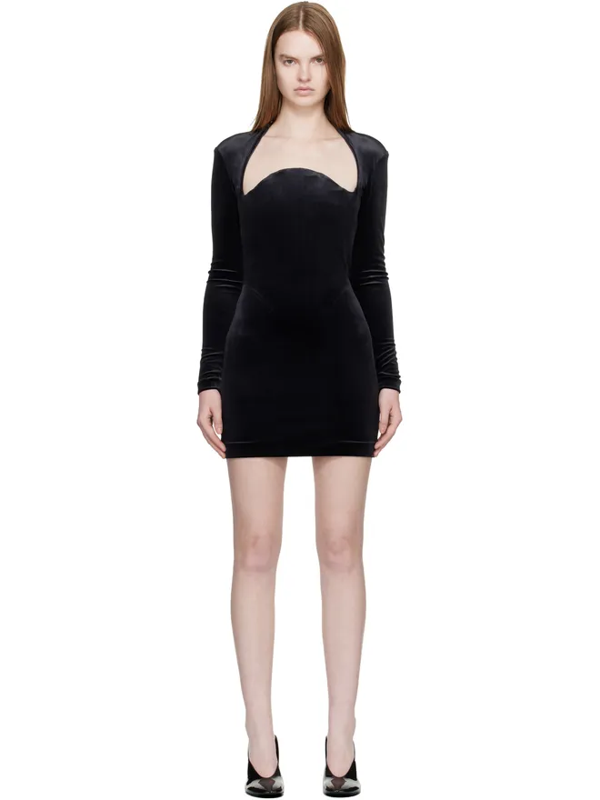 Mugler Mugler Velvet ミニドレスの商品画像