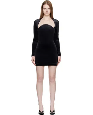 Mugler Velvet ミニドレス - サムネイル1