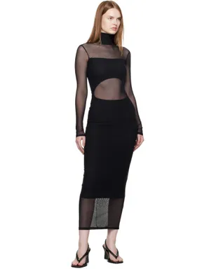 Mugler Illusion ミディアムワンピース - サムネイル4
