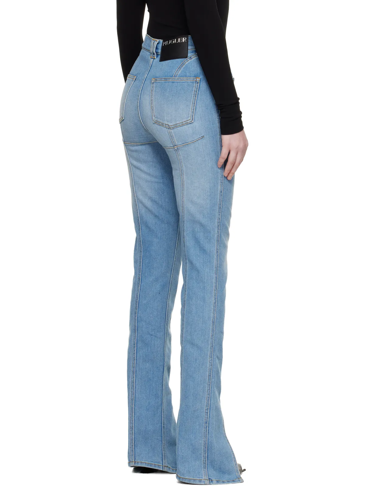 Mugler Stretch Denim ジーンズ - 画像3
