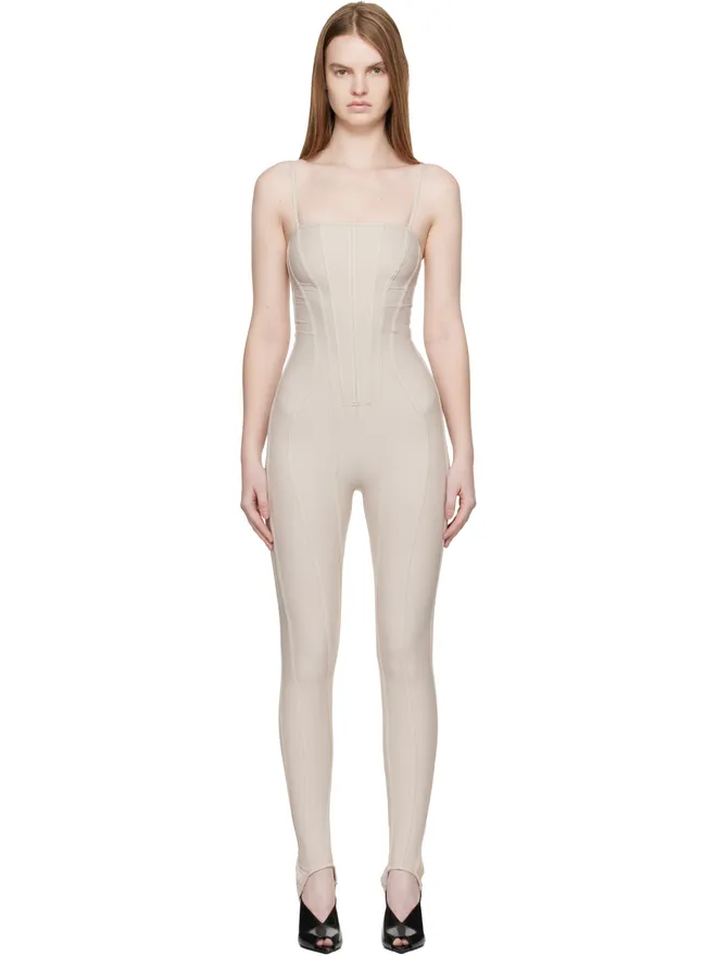 Mugler Mugler Boned ストレッチ キャットスーツの商品画像