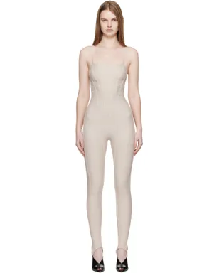 Mugler Boned ストレッチ キャットスーツ - サムネイル1