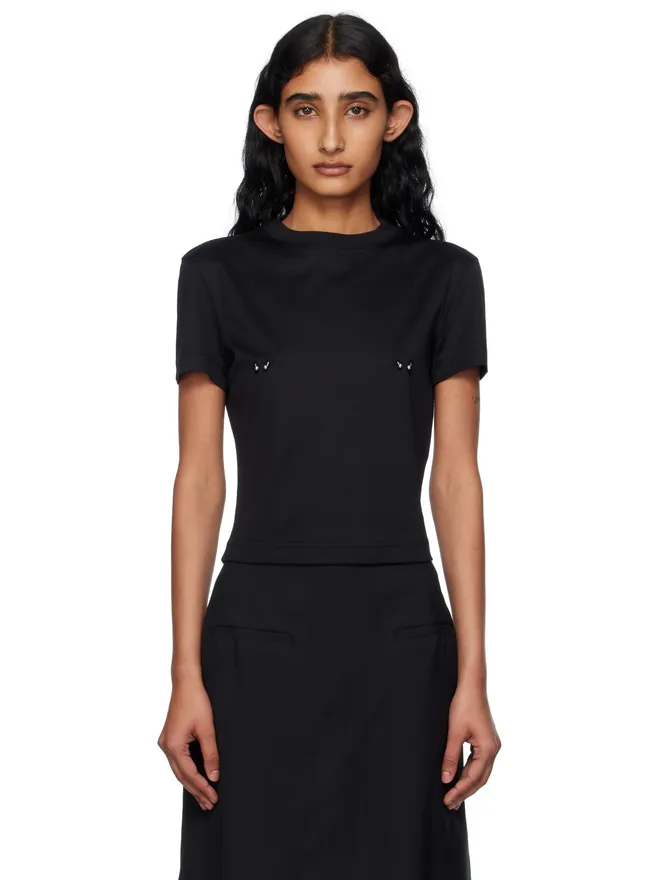 Mugler Mugler Pierced ベビーTシャツの商品画像