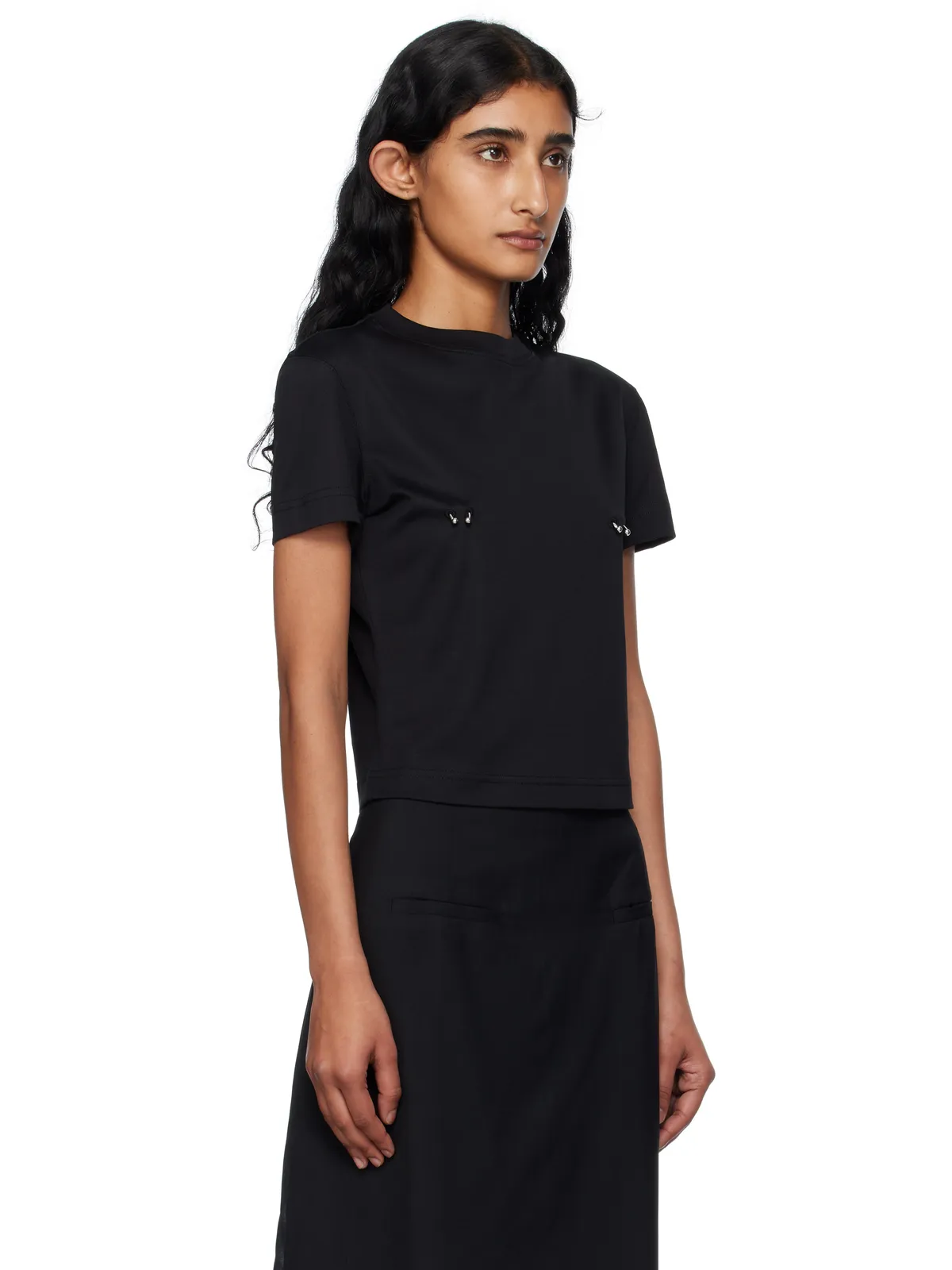 Mugler Pierced ベビーTシャツ - 画像2