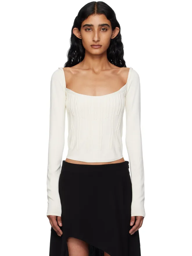 Mugler Mugler オットマン 長袖トップスの商品画像