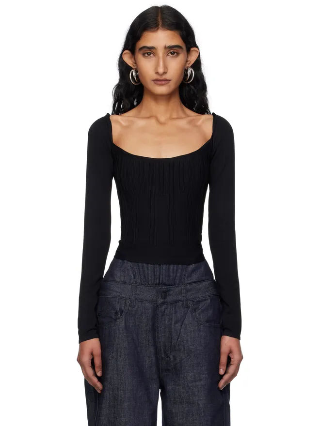 Mugler Mugler オットマン トップスの商品画像