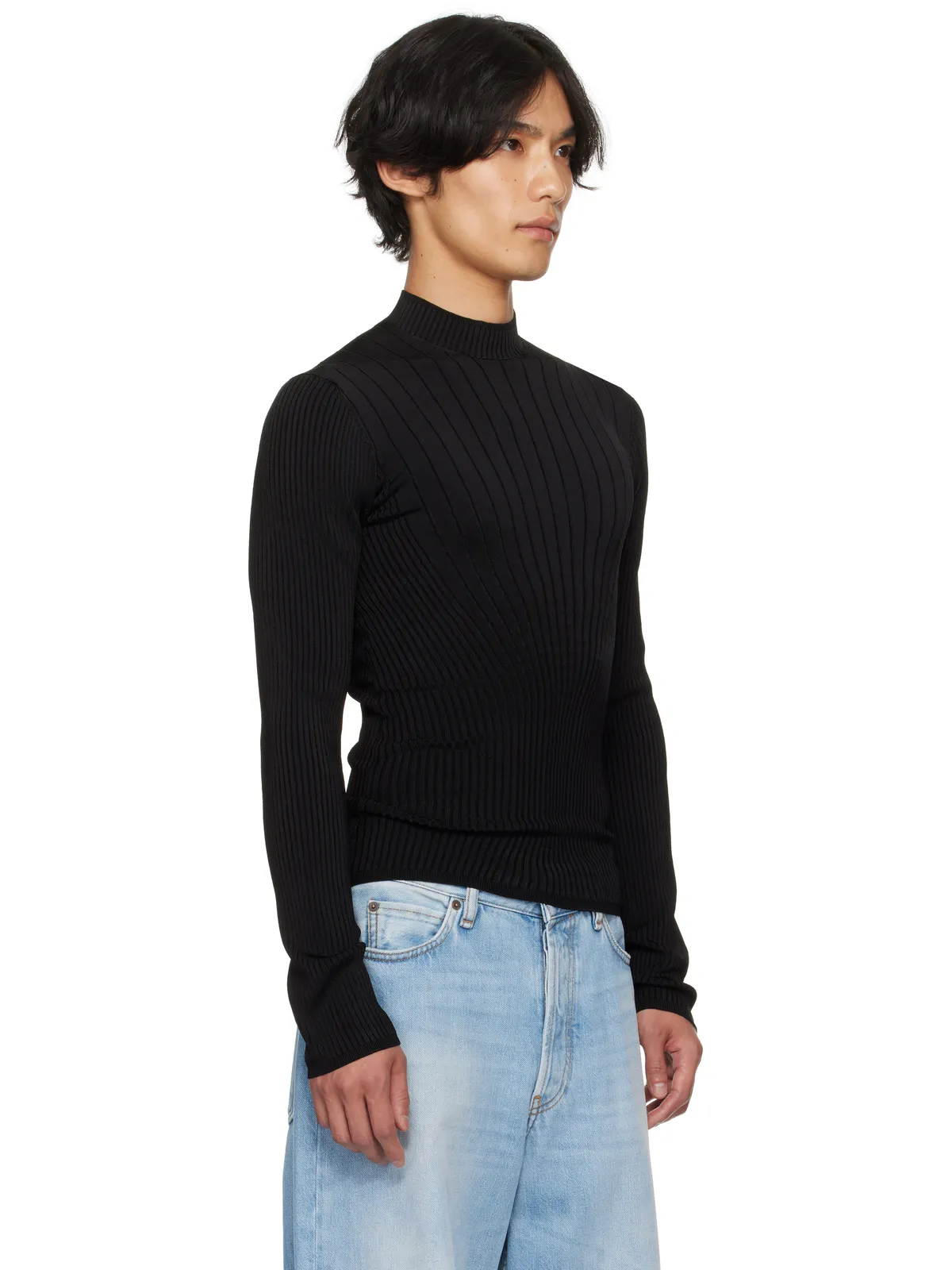 Mugler Sculpting セーター - 画像2