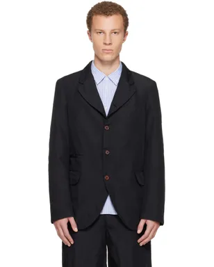 Comme des Garçons Homme Plus ポリエステルツイル ガーメントダイ テーラードジャケット - サムネイル1