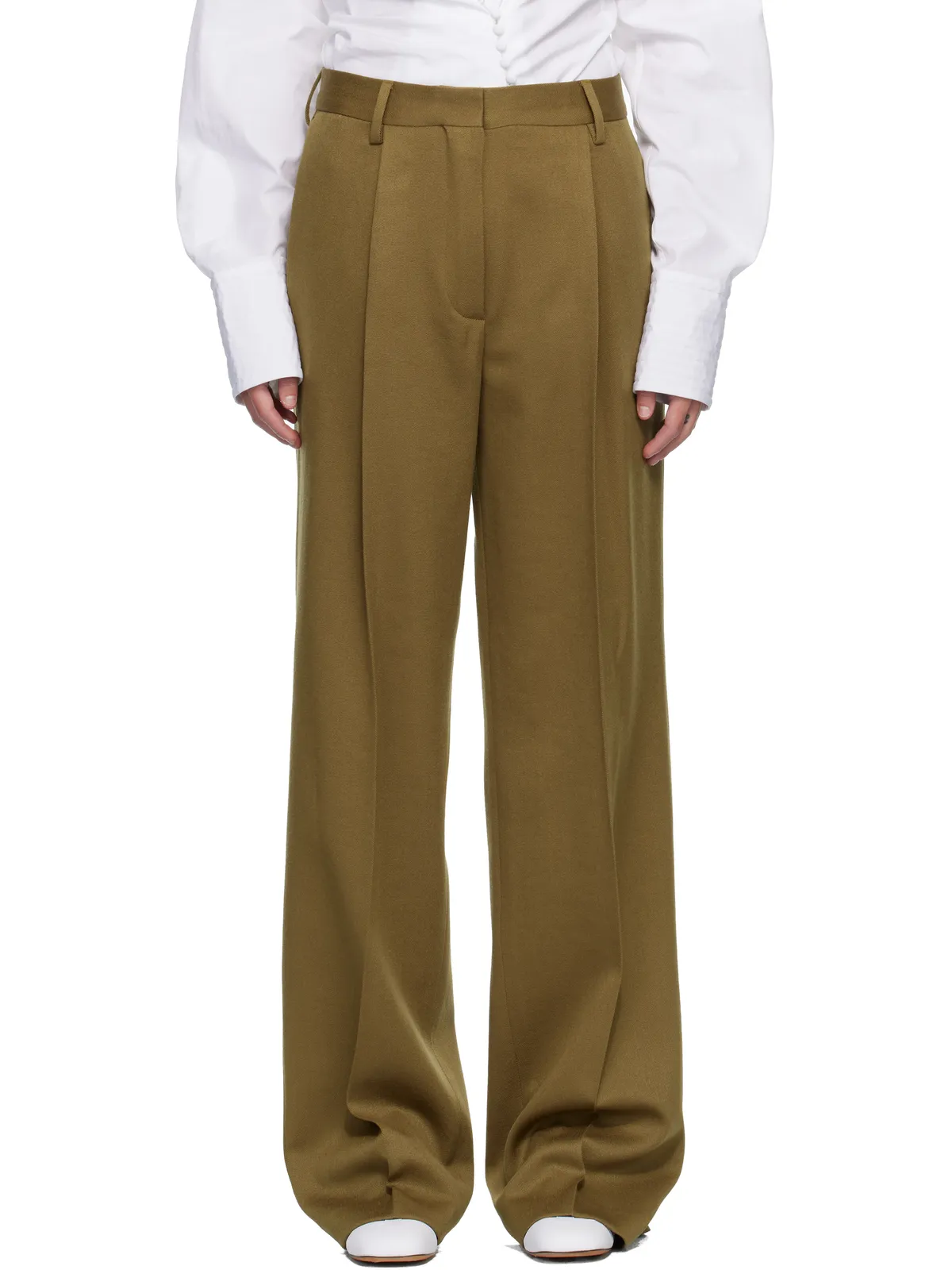Dries Van Noten ウール テーラードパンツ - 画像1