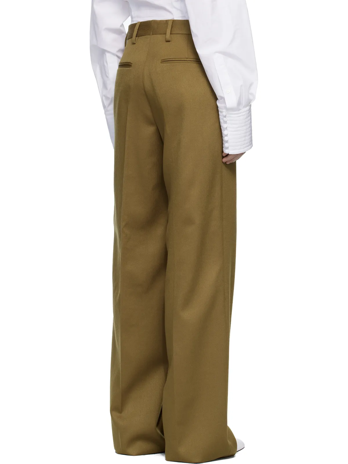 Dries Van Noten ウール テーラードパンツ - 画像3
