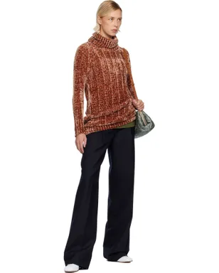 Dries Van Noten ウール トラウザーズ - サムネイル4