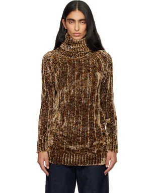 Dries Van Noten ロング ビスコース タートルネック - サムネイル1