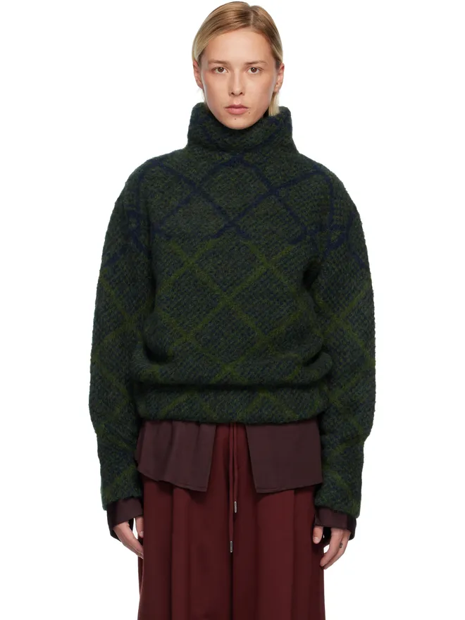 Dries Van Noten Dries Van Noten ジャカード タートルネックの商品画像