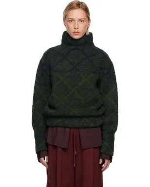 Dries Van Noten ジャカード タートルネック - サムネイル1