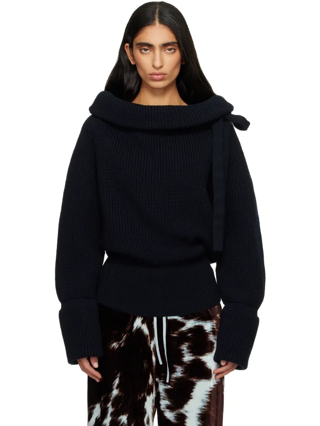 Dries Van Noten Dries Van Noten ドローストリング タートルネックの商品画像