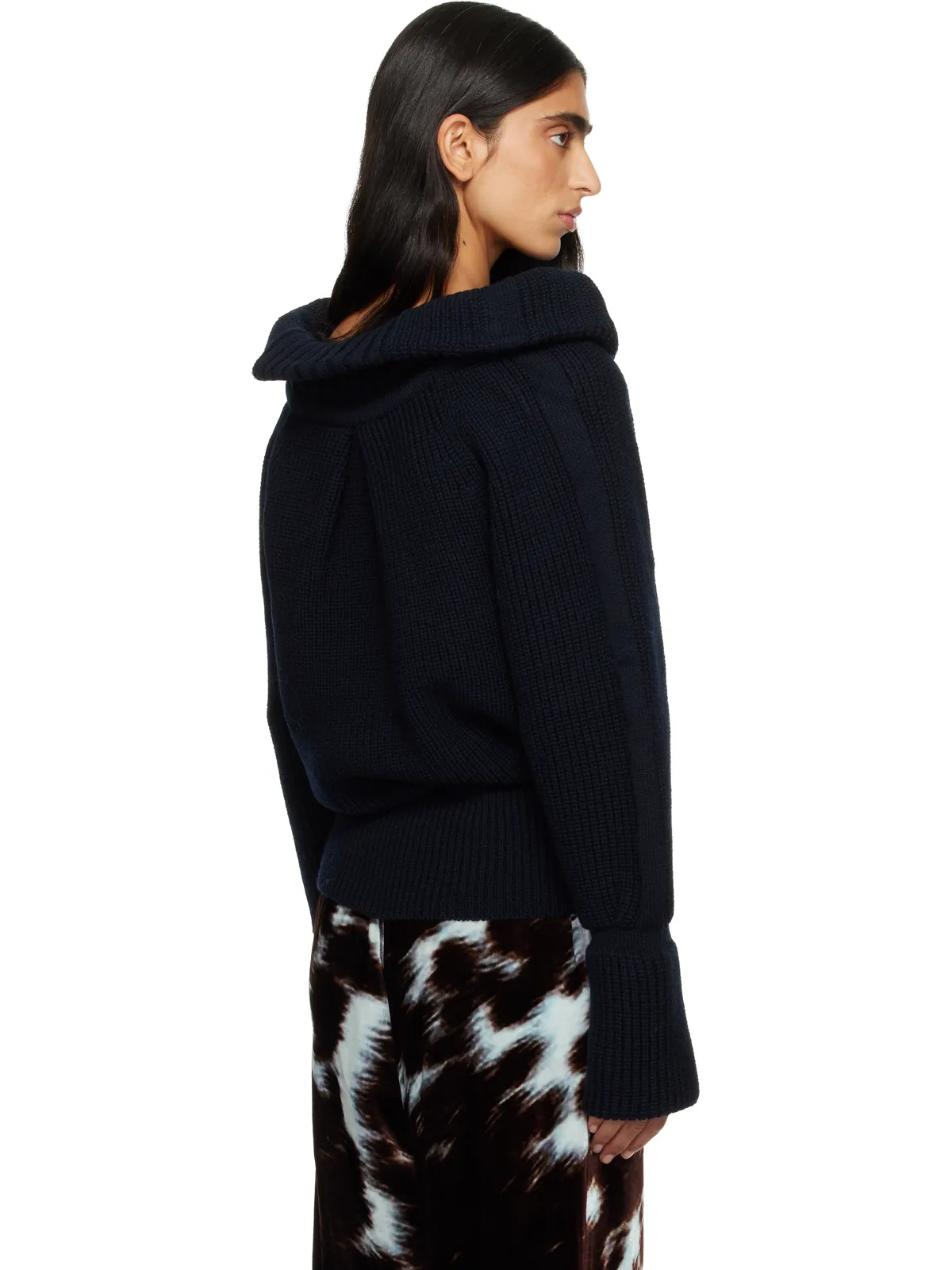 Dries Van Noten ドローストリング タートルネック - 画像3