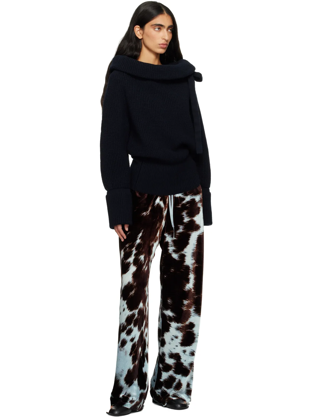 Dries Van Noten ドローストリング タートルネック - 画像4