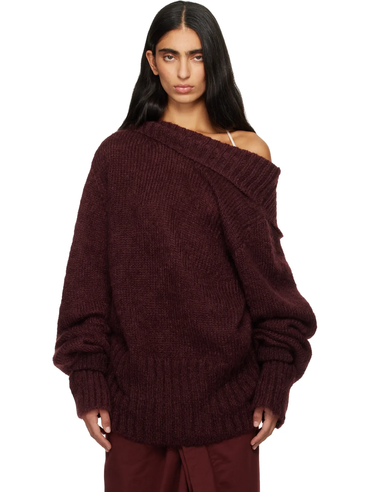 Dries Van Noten オーバーサイズ モヘア タートルネック - 画像1