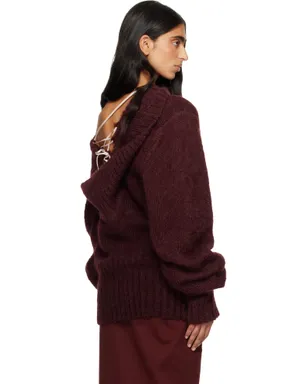 Dries Van Noten オーバーサイズ モヘア タートルネック - サムネイル3