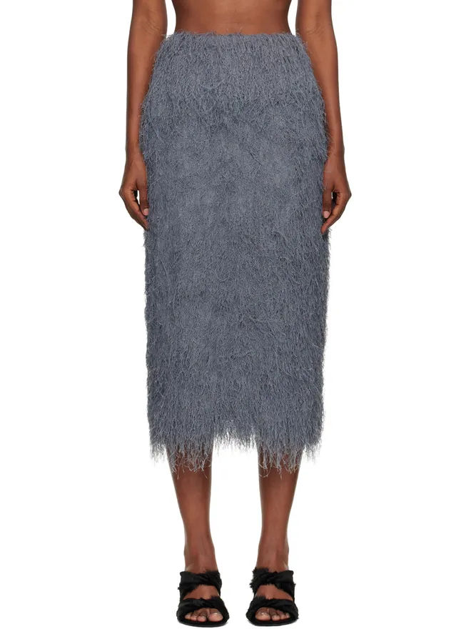 Dries Van Noten Dries Van Noten フリンジ ミディアムスカートの商品画像
