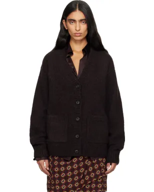 Dries Van Noten アルパカ カーディガン - サムネイル1