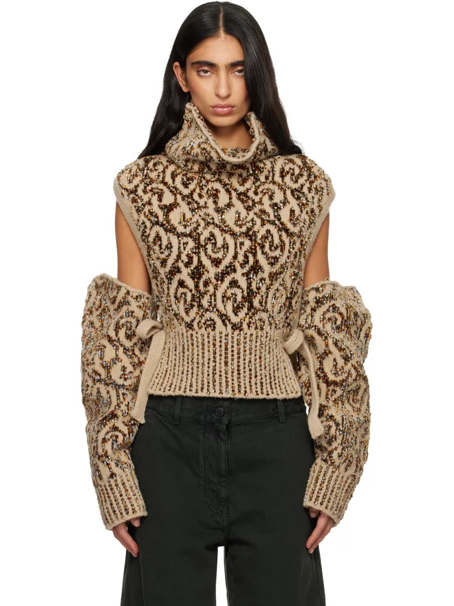 Dries Van Noten Dries Van Noten ジャカード アームウォーマーの商品画像