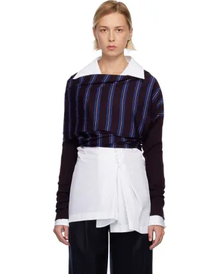 Dries Van Noten メリノウール ボレロ - サムネイル1