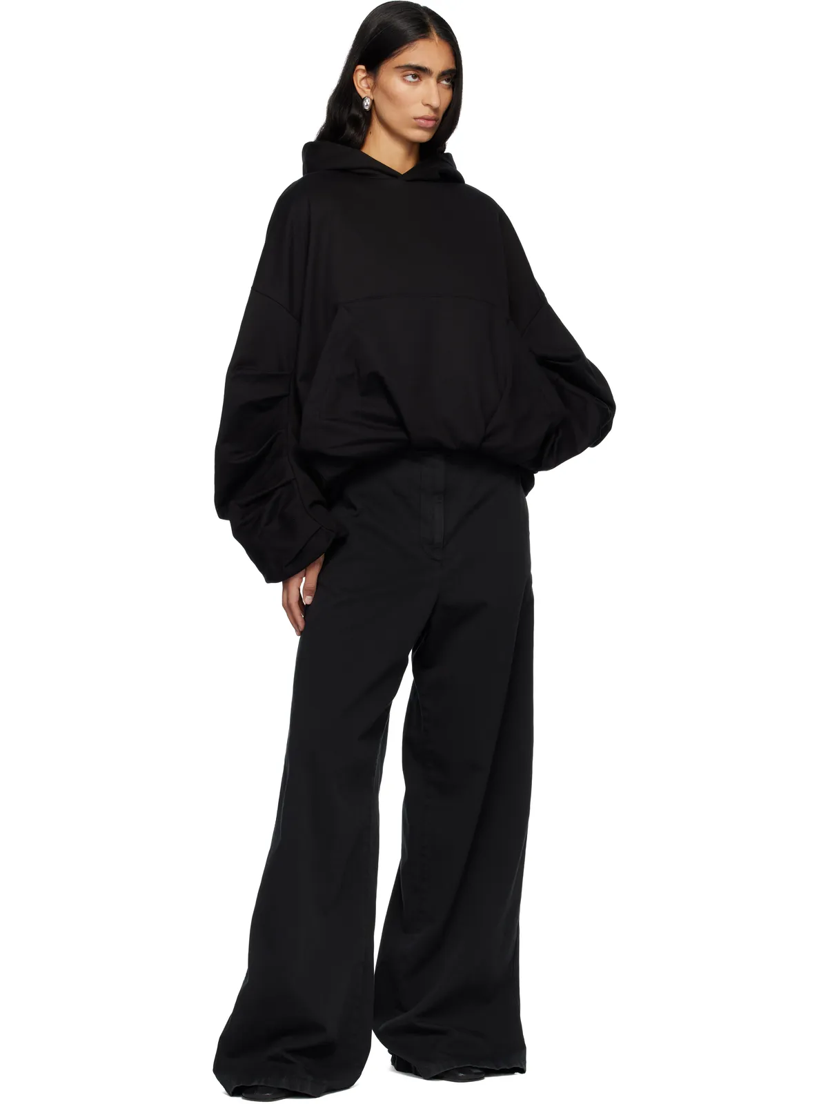 Dries Van Noten Draped フーディ - 画像4