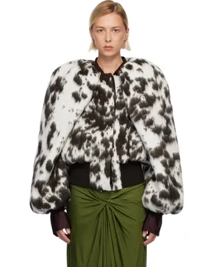 Dries Van Noten ブラッシュド ボンバージャケット - サムネイル1