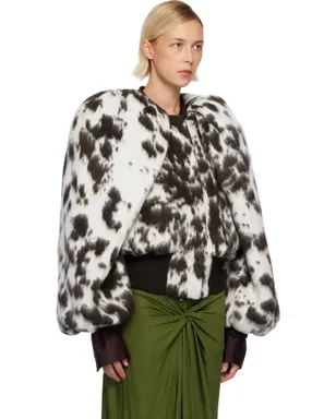 Dries Van Noten ブラッシュド ボンバージャケット - サムネイル2