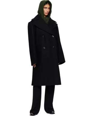 Dries Van Noten ウール コート - サムネイル4