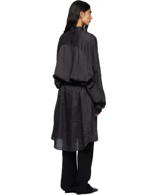 Dries Van Noten ストライプ ミディアムワンピース - サムネイル3