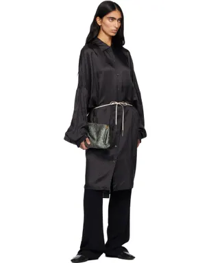 Dries Van Noten ストライプ ミディアムワンピース - サムネイル4